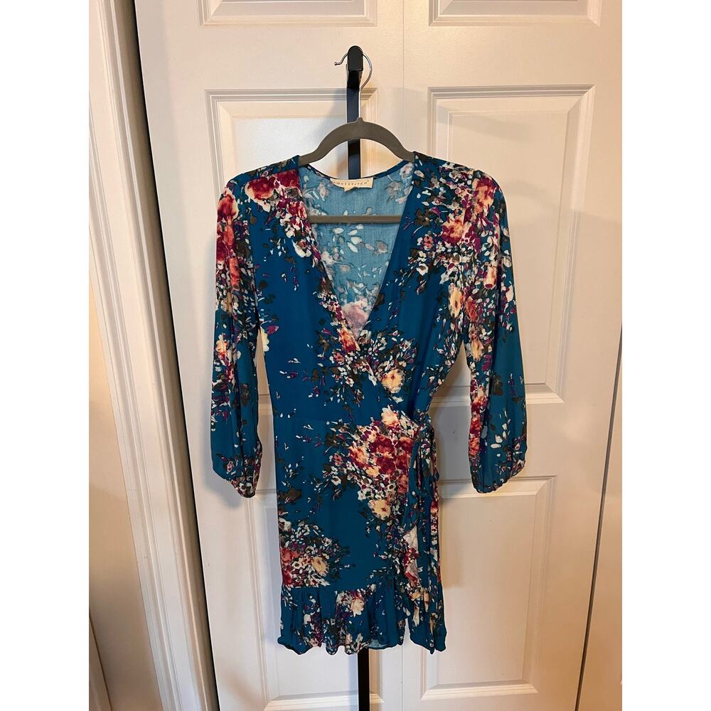Floral Wrap Dress